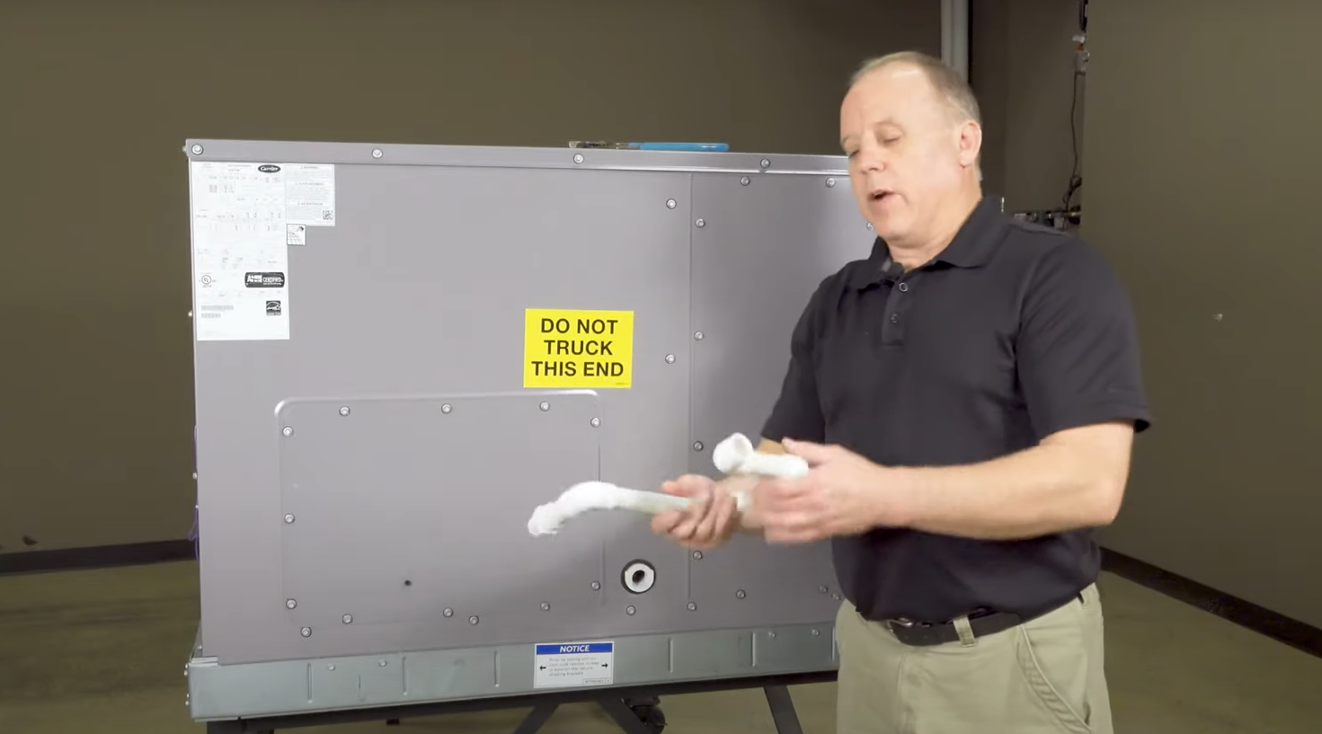 How to Clean a Packaged RTU Condensate Trap Slipstream