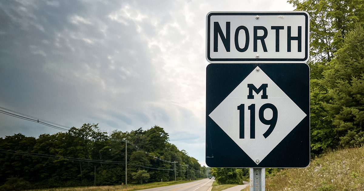 Photo of Highway 19 in Michigan