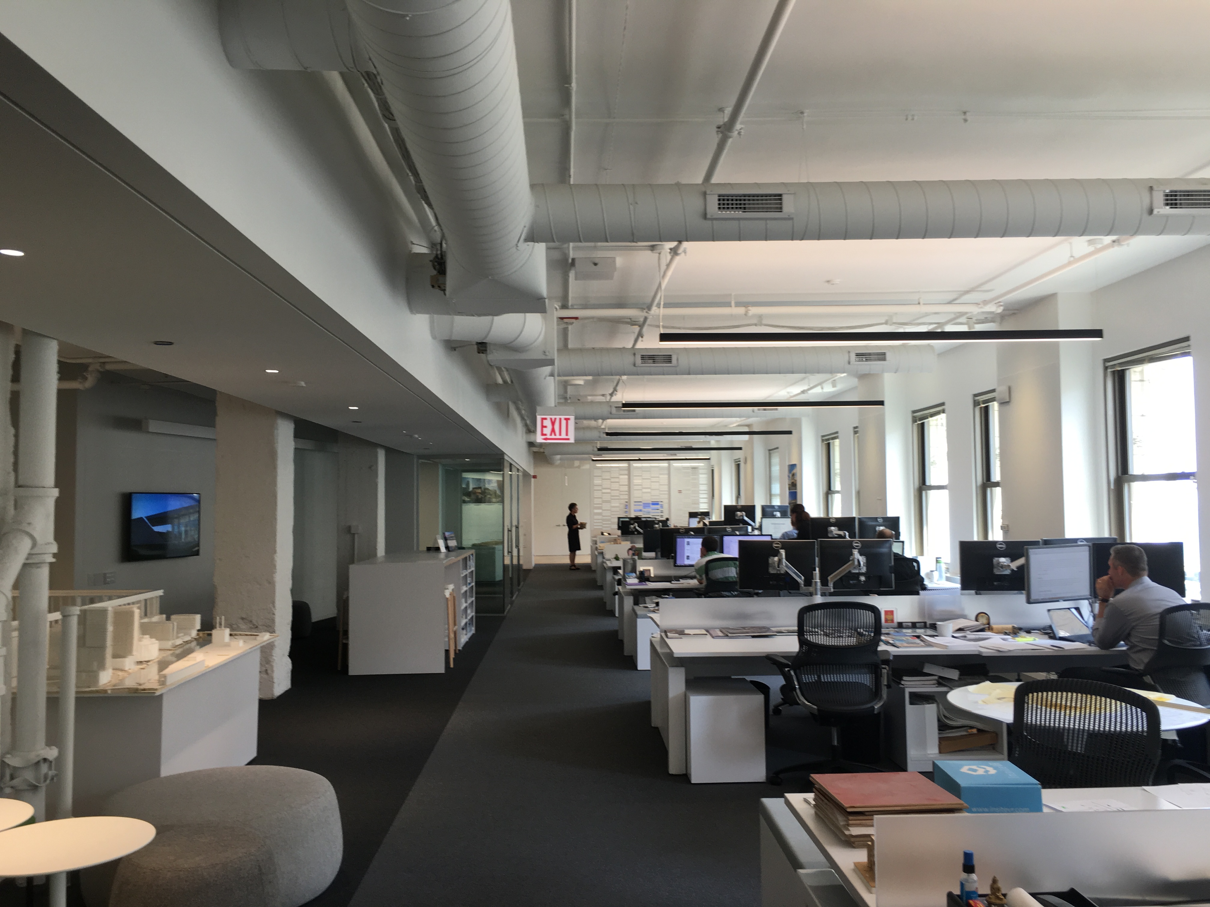 Office space within Chicago’s historic Wrigley building