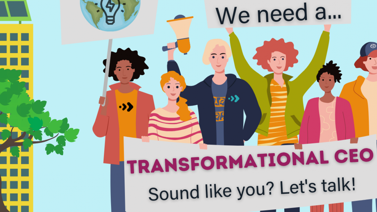 We need a transformational CEO. Sound like you? Let's talk.