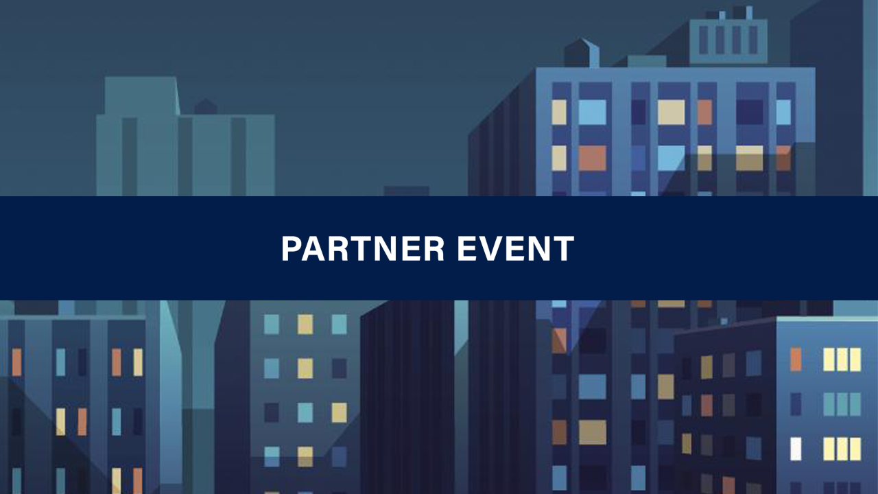 partner event: buildings at night