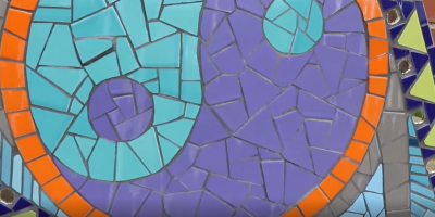 Bayview mosaic wall art