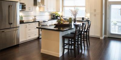 Interior of a new kitchen