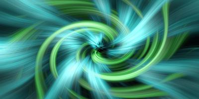 green blue swirls