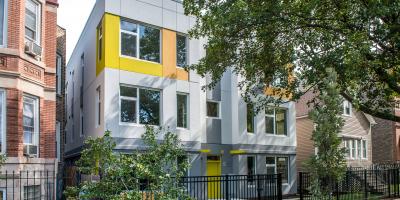 Exterior of the Tierra Linda development. Photo credit: Gordon Walek