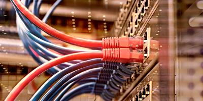 server and network cables